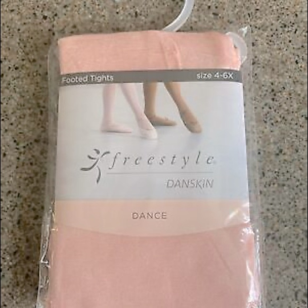 Girls Footless Tights